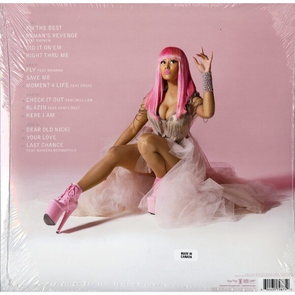 Nicki Minaj Pink Friday NEW Sealed Ltd Edition, Pink Double Vinyl Record, 2022 - Picture 2 of 2